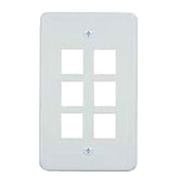 Allen Tel AT30-6 Six Port Versatap Faceplate